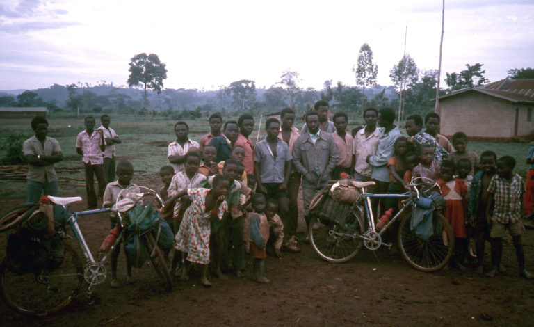 13 Saying bye bye to the vilages who gave to us the hospitality.