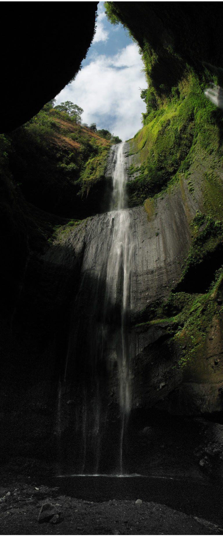 Madakaripura waterfall.